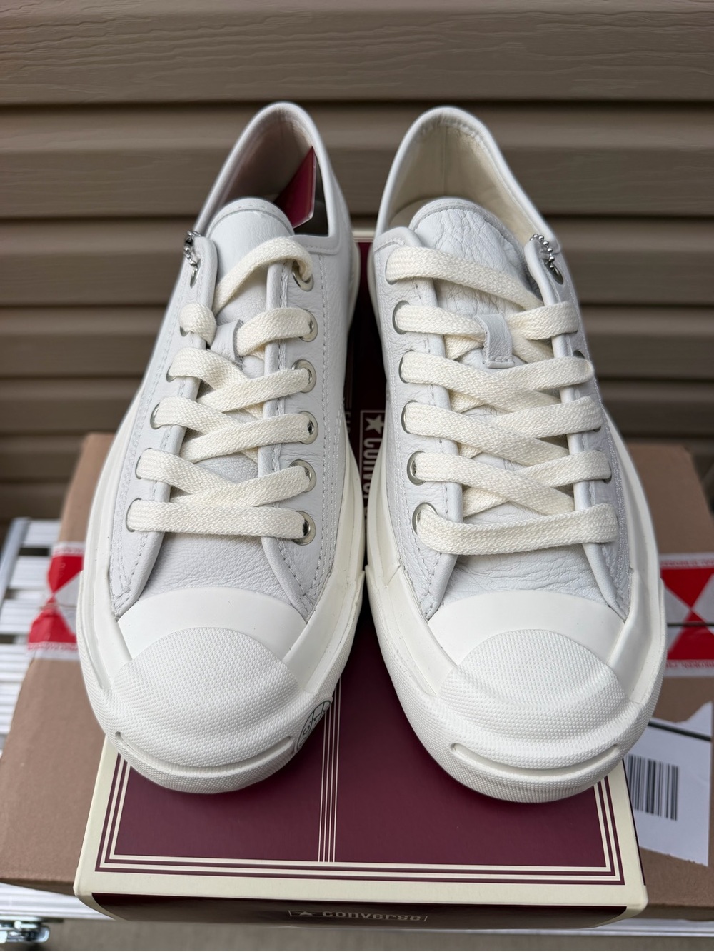 Converse First String Jack Purcell - Marshmallow- BRAND NEW - Size 6.5 M/8.5 W
